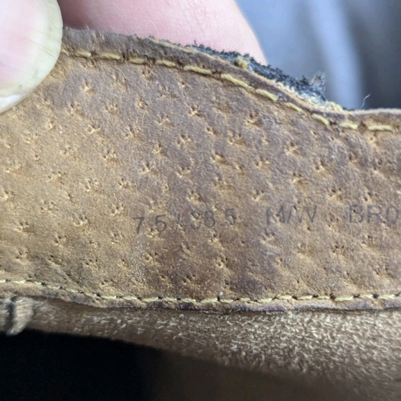 Born Toya Womens Ankle Boots Sz 7.5 Black  Suede Side Zip Round Toe - Picture 6 of 6